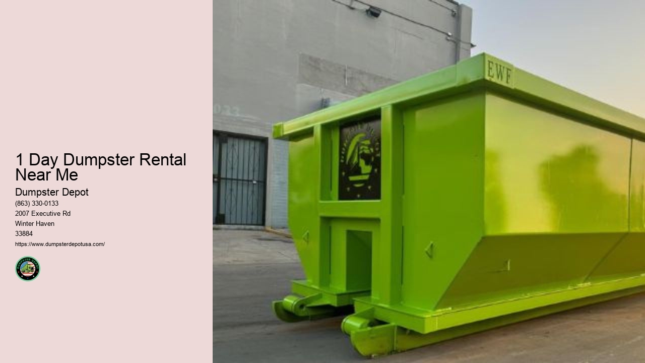 Roll-Off Containers Dumpster Rental