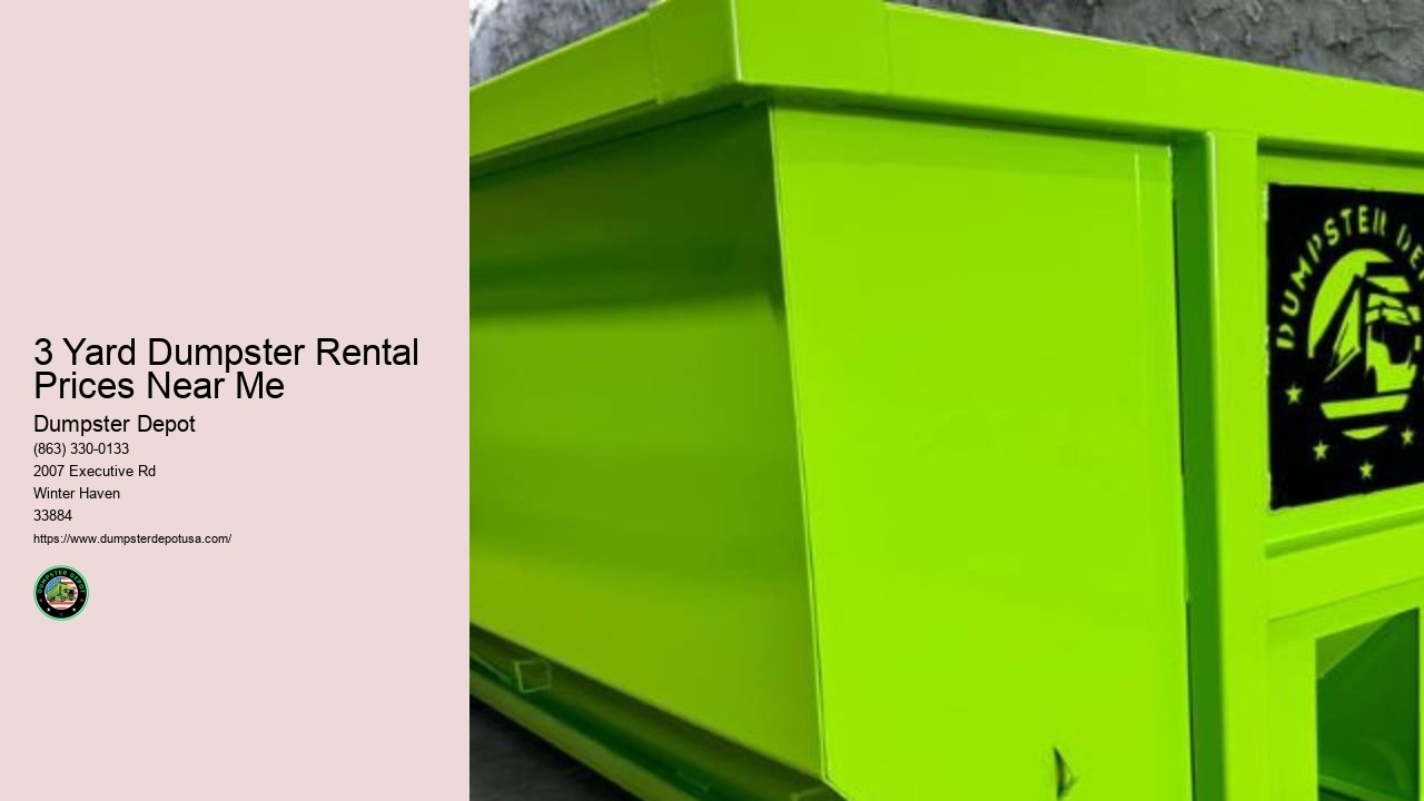 Least Expensive Dumpster Rental Near Me