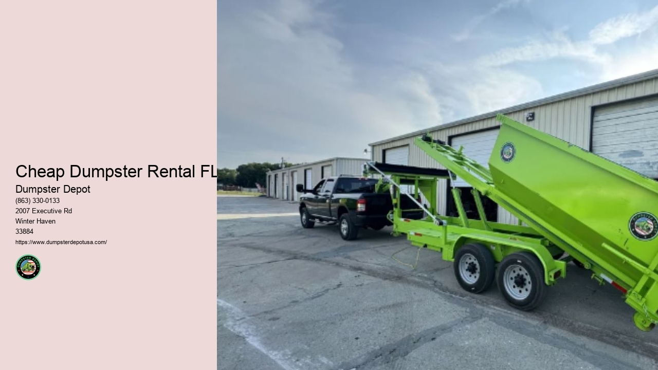 Cheap Dumpster Rental Winter Haven FL