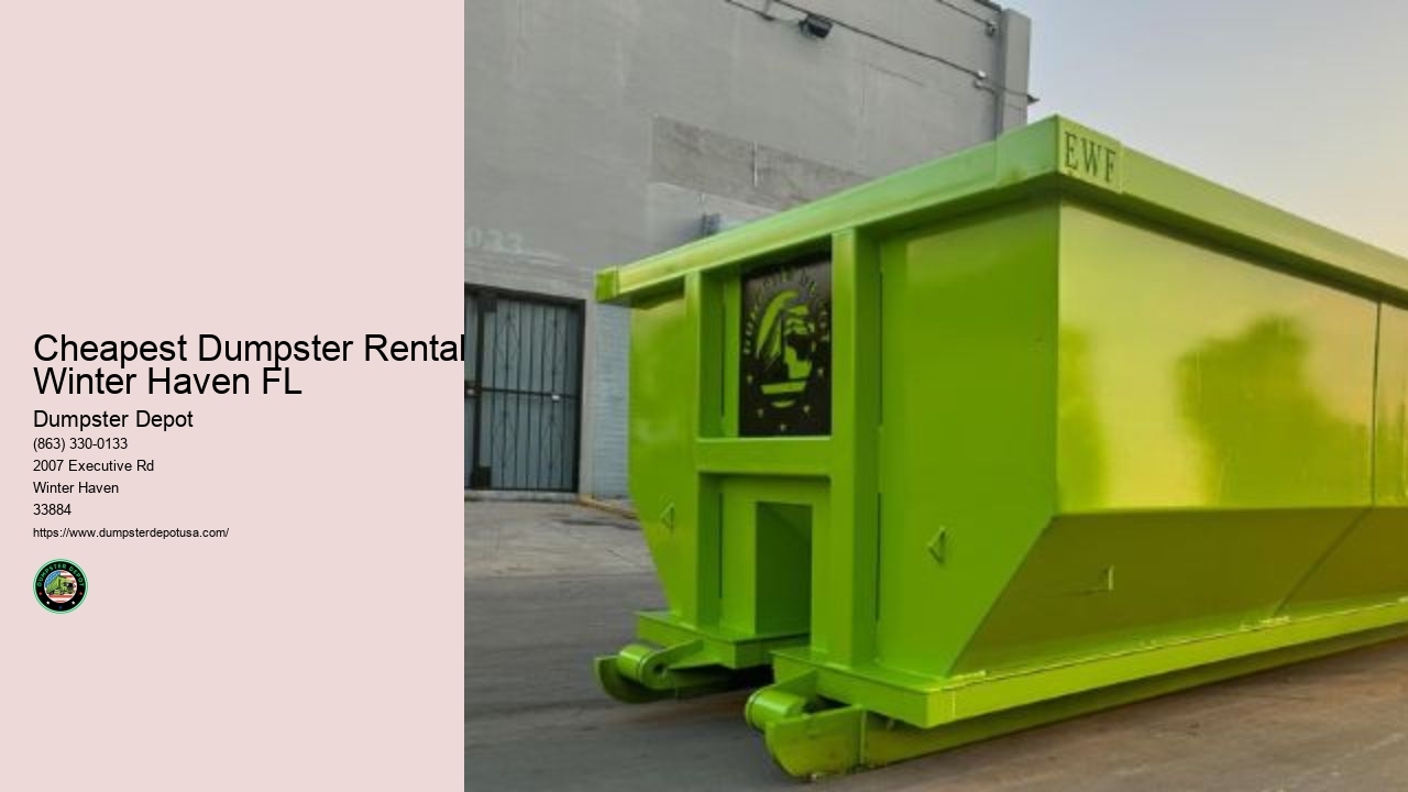 Home Depot Dumpster Rentals