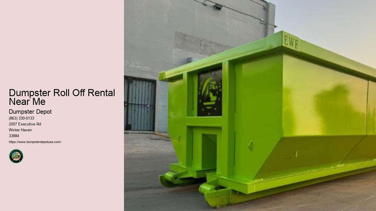 3 Cubic Yard Dumpster Rental