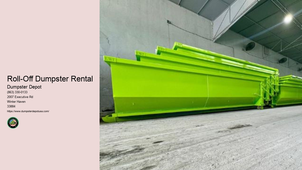 Roll-Off Dumpster Rental