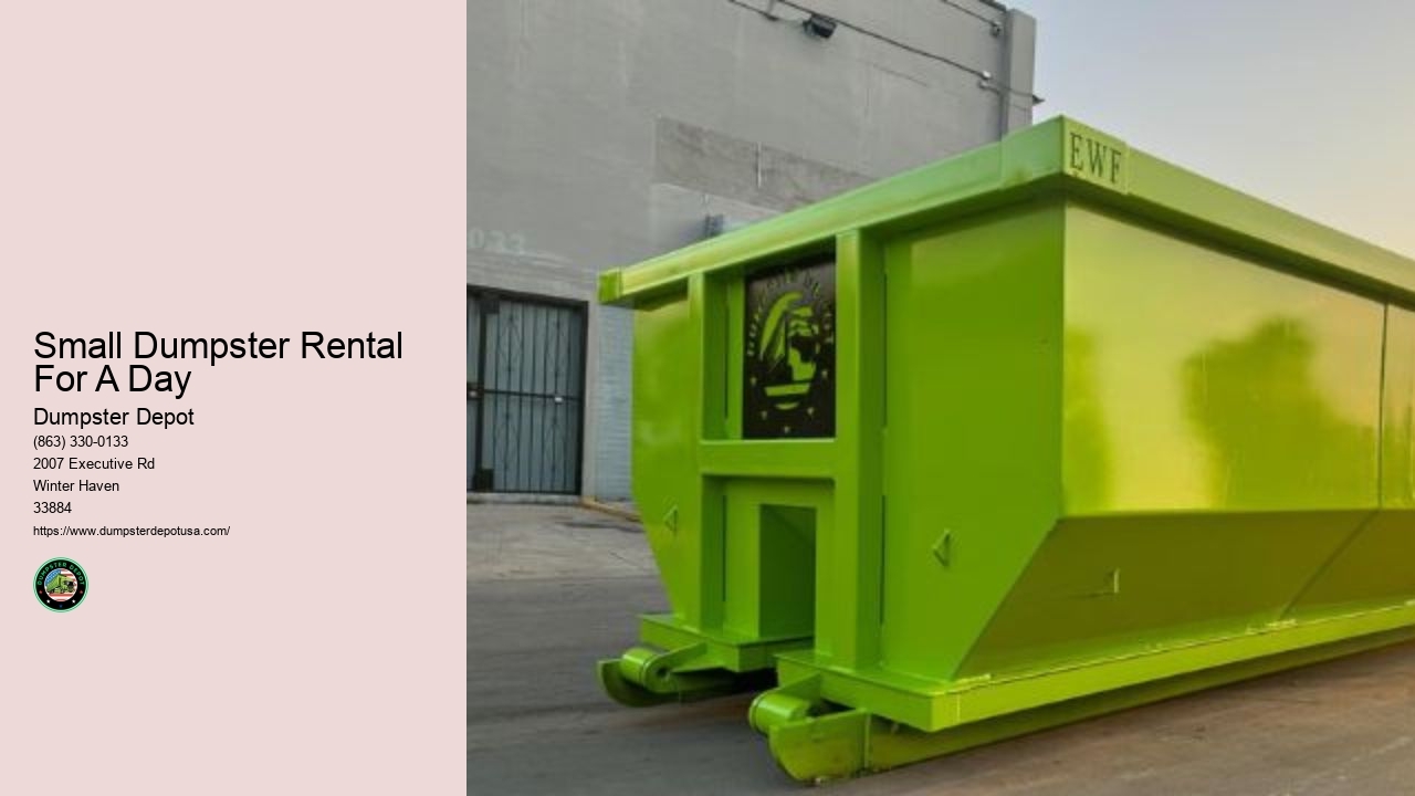 Industrial Dumpster Sizes